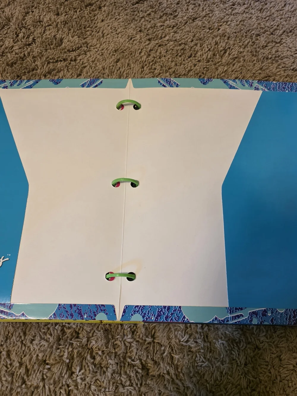 Trapper Keeper Designer Series Binder with Bright Geometric Print
